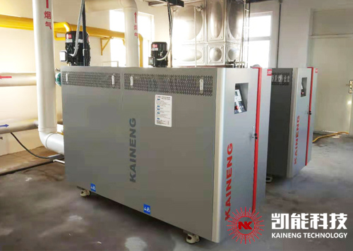 凱能新型供暖設(shè)備模塊化燃?xì)忮仩t房